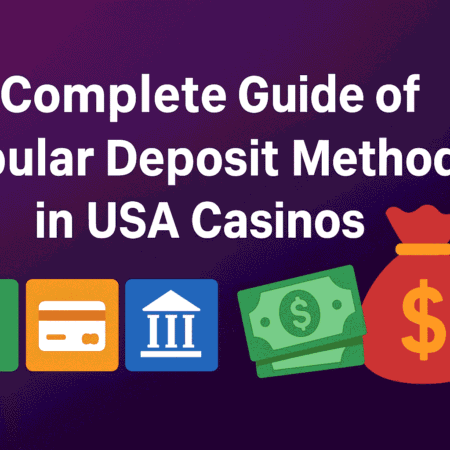 A Complete Guide of Popular Deposit Methods in USA Casinos
